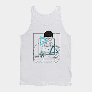 Reading enthusiast version 2 Tank Top